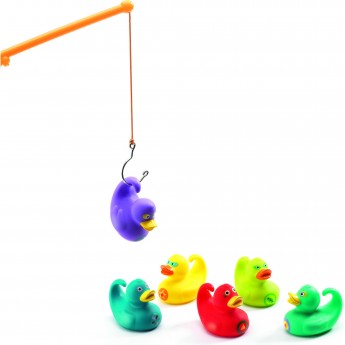 Игра DJECO «РАЗНОЦВЕТНЫЕ УТКИ»