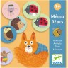 Карточная игра-мемори DJECO «ЖИВОТНЫЕ» 08116