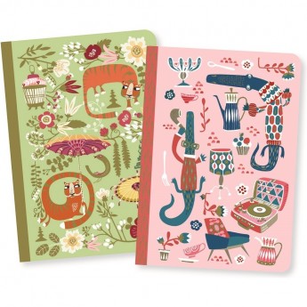 Набор блокнотов DJECO «ЛЮБОВЬ АСА» 2 шт Набор блокнотов DJECO «ЛЮБОВЬ АСА» 2 шт