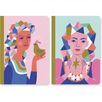 Набор блокнотов DJECO «САРА» 2 шт Набор блокнотов DJECO «САРА» 2 шт