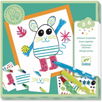 Набор для рисования DJECO «ЗАБАВНЫЕ ЖИВОТНЫЕ» Набор для рисования DJECO «ЗАБАВНЫЕ ЖИВОТНЫЕ»