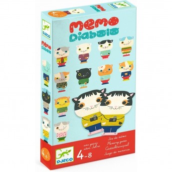 Настольная игра DJECO МЕМО БЛИЗНЕЦЫ Настольная игра DJECO МЕМО БЛИЗНЕЦЫ