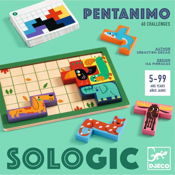 Настольная игра DJECO «ПЕНТАНИМО» SO LOGIC DJ08578