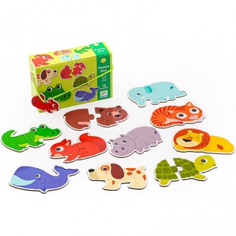 Пазл DJECO «ЖИВОТНЫЕ», 20 элементов Пазл DJECO «ЖИВОТНЫЕ», 20 элементов