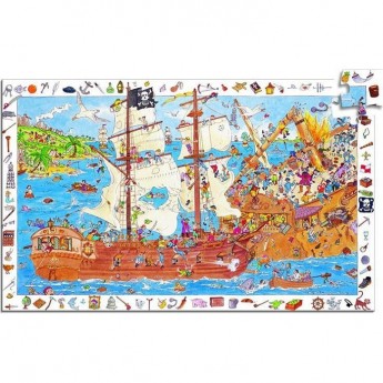 Пазл DJECO «ПИРАТЫ» 100 элементов Пазл DJECO «ПИРАТЫ» 100 элементов