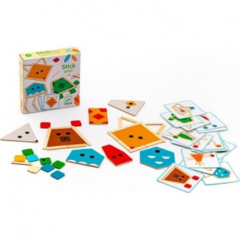 Развивающая игра DJECO «ПАЗЛ-ПАЛОЧКИ»