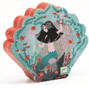 Силуэтный пазл DJECO «МОРСКОЙ РАЙ» 54 элементов Силуэтный пазл DJECO «МОРСКОЙ РАЙ» 54 элементов