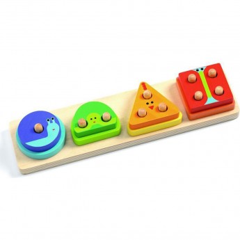 Сортер DJECO «1-2-3-4»