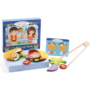 Сюжетно-ролевая игра DJECO «ГОТОВИМ ПИТУ» Сюжетно-ролевая игра DJECO «ГОТОВИМ ПИТУ»